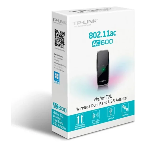 Tp-Link Archer T2u 600 Mbps Kablosuz Ağ Adaptörü - Görsel 9