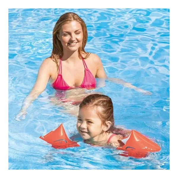 Intex 58641 30x15 Cm Kırmızı Çocuk Deniz Kolluğu - Görsel 9