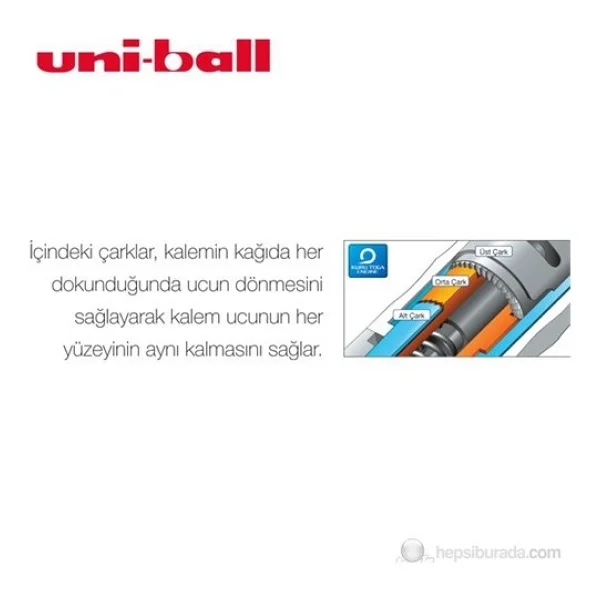 Uni-Ball Uni Versatil Kalem Kuru Toga T M5-450t 0.5 Mm Mavi Uç İle Profesyonel Kullanım İçin Tasarlandı - Görsel 5