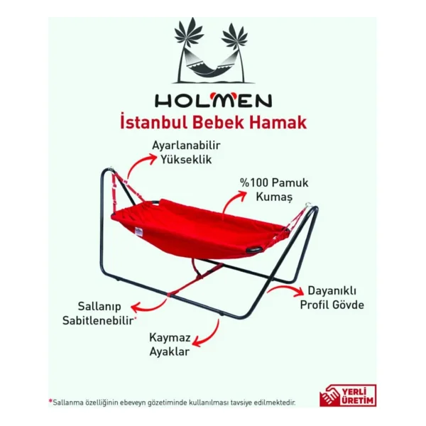 Holmen İstanbul Bebek Hamağı - Görsel 5
