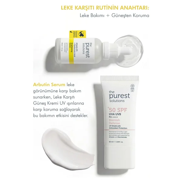 The Purest Solutions Arbutin 2% + Hyaluronic Acid Leke Giderici Aydınlatıcı Yüz Serumu 30 Ml - Görsel 6