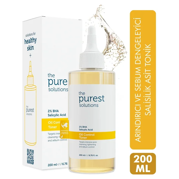 The Purest Solutions Bha %2 Salisilik Asit Yağlanma Dengeleyici 200 Ml Tonik - Görsel 2