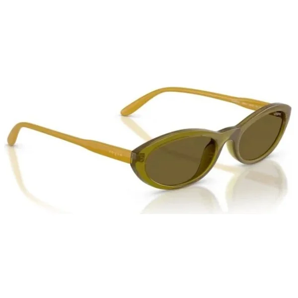 Vogue Vo5697su 328373 Transparent Green-Dark Brown Kadın Güneş Gözlüğü - Görsel 4