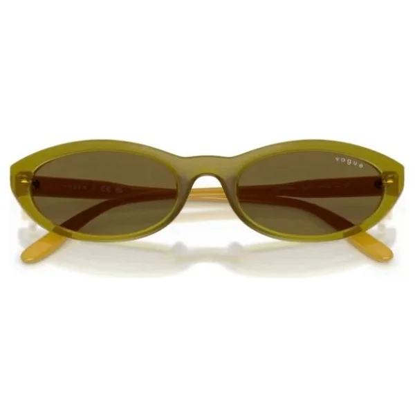 Vogue Vo5697su 328373 Transparent Green-Dark Brown Kadın Güneş Gözlüğü - Görsel 6