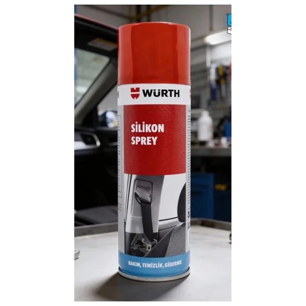 Würth 300 Ml Silikon Sprey - Görsel 5