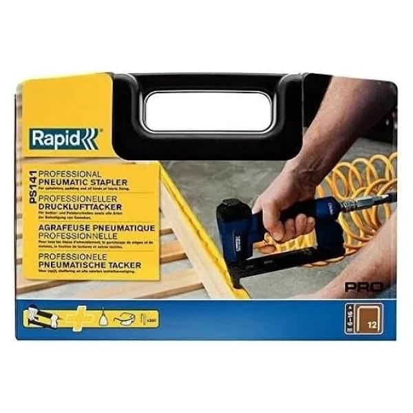 Rapid Ps141 Havalı Zımba Çakma Makinesi 6-16mm - Görsel 3