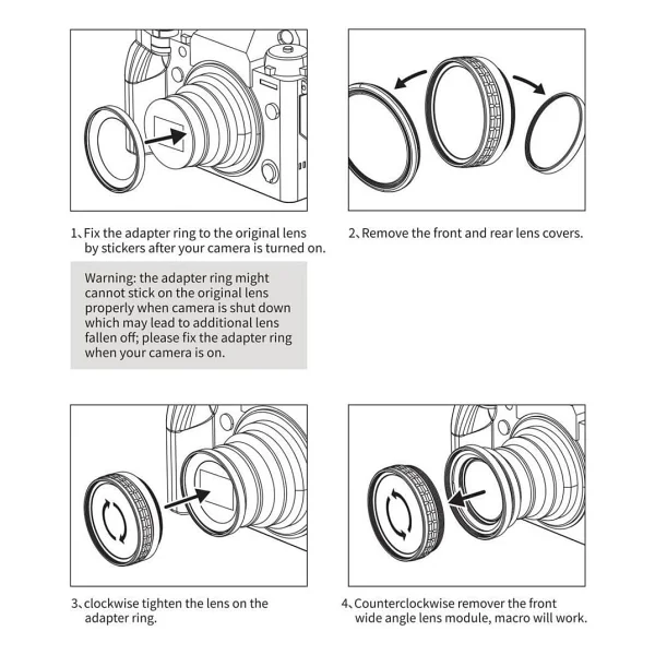 Ulanzi WL-2 Geniş Açı Makro Lens - Görsel 5
