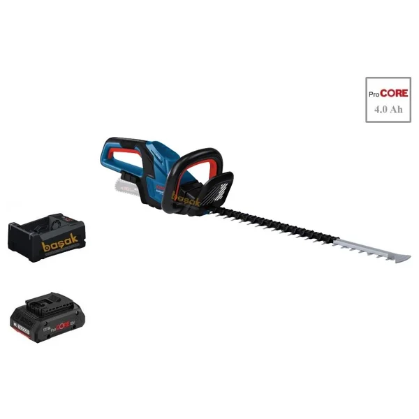 Bosch Ghe 18v-60 Tek Akülü 4 Ah Çit Budama Makinesi - Görsel 6