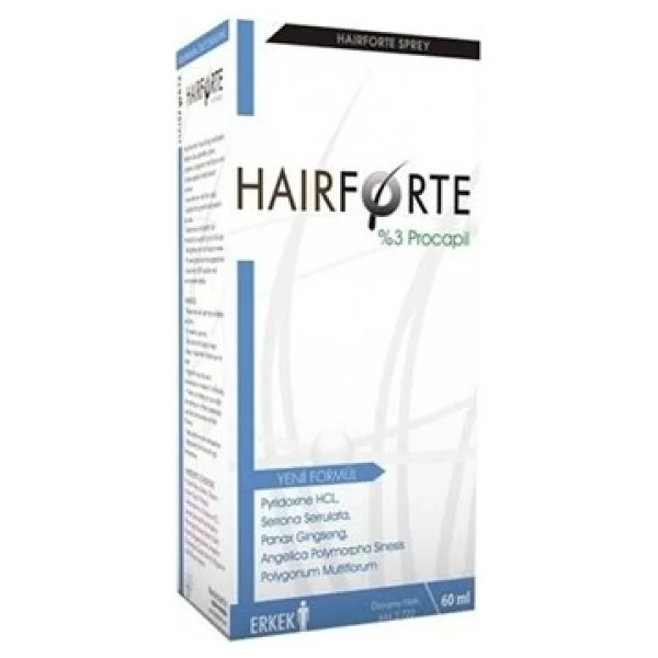 Hairforte %3 Procapil 60 Ml Erkek Saç Spreyi - Görsel 3