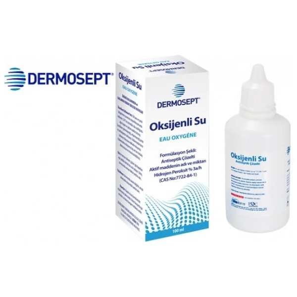 Dermosept Oksijenli Su 100 Ml - 5 Adet - Görsel 3
