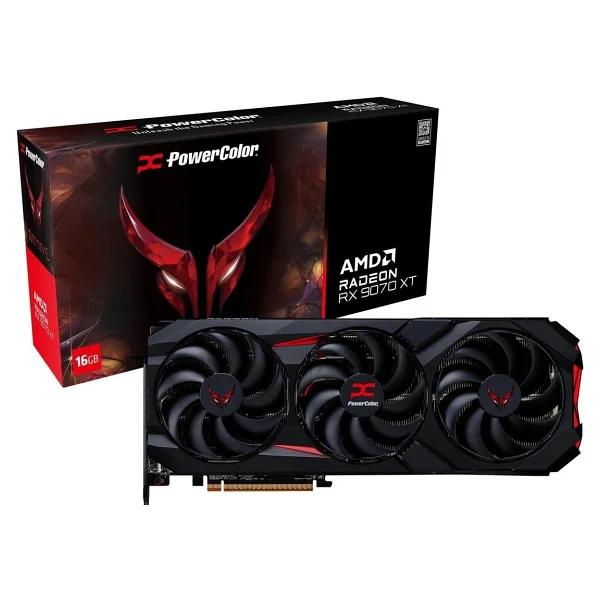 PowerColor RX 9070 XT Red Devil 16G-E/OC 256 Bit GDDR6 16 GB Ekran Kartı - Görsel 6