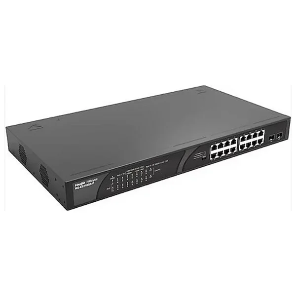 Ruijie Reyee Rg-Es118gs-P-L 16 Port 10/100/1000 Mbps Gigabit Poe Switch - Görsel 2