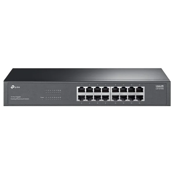 Tp-Link Ls1016g 16 Port 10/100/1000 Mbps Gigabit Switch - Görsel 10