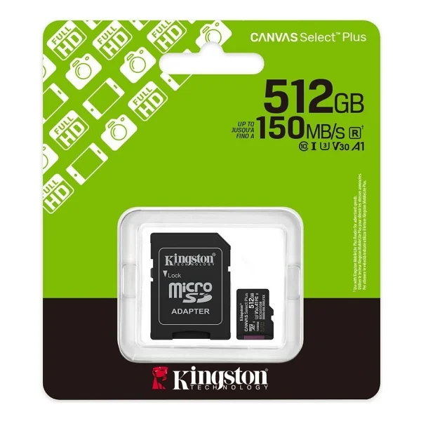 Kingston Canvas Select Plus Sdcs3/256gb Class 10 Uhs-I U1 A1 V10 256 GB Micro Sd Kart - Görsel 9