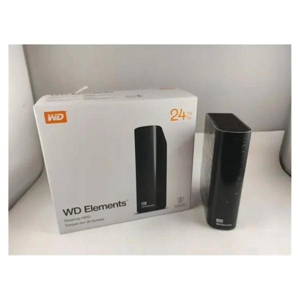 Western Digital Elements Desktop Wdbwlg0240hbk USB 3.0 3.5" 24 TB Harici Harddisk - Görsel 2