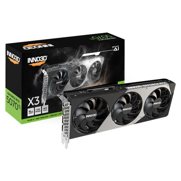Inno3D RTX5070Ti X3 OC 16 GB GDDR7 256 Bit Ekran Kartı - Görsel 2