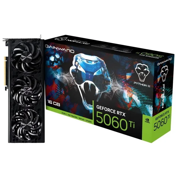 Gainward Geforce Rtx5060tı Python Iıı 16gb Gddr7 128bıt Gaming (Oyuncu) Ekran Kartı - Görsel 3