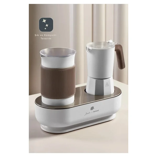 Jumbo X Homend 5013h Mocha Joy Espresso Pot - Görsel 7