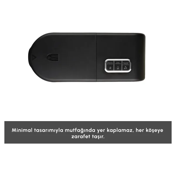 Karaca Hatır Plus Mod 5in1 Black Chrome Çay Ve Filtre Kahve Makinesi - Görsel 3