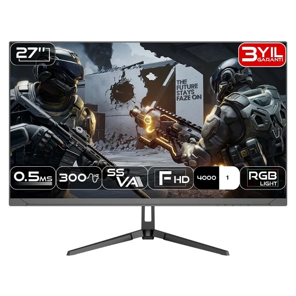 Fazeon X27f300 27" 0.5 Ms Full HD 300 Hz Oyuncu Monitörü - Görsel 10