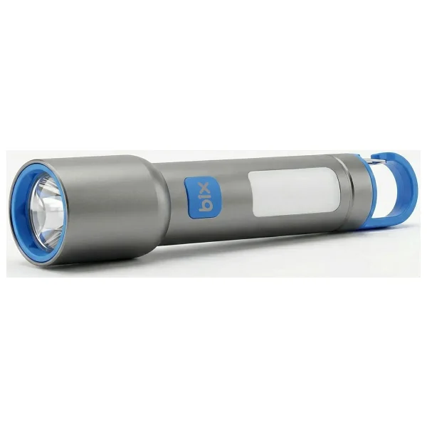 Bix Bx1010fl Max 500 Lümen Ve 500 Metreye Kadar Menzilli USB-C Şarj Edilebilir 10w LED El Feneri - Gri - 10 W - Görsel 3