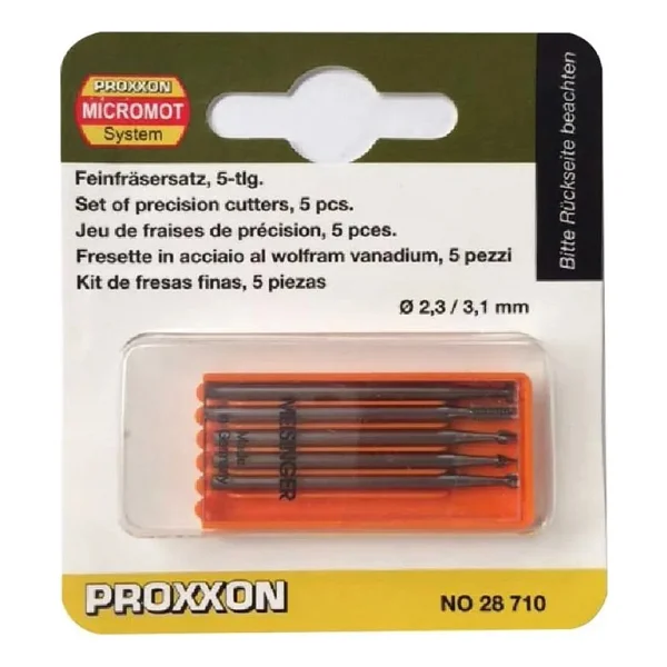 Proxxon 28710 Beşli Freze Uç Seti - Görsel 4