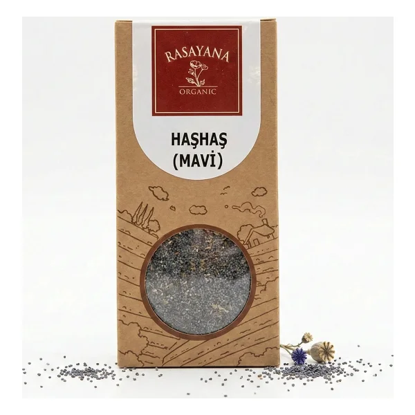Rasayana Mavi Haşhaş Tohumu 100 Gr - Görsel 3