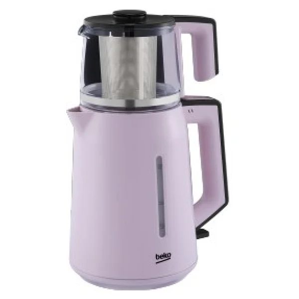 Beko CM 2940 P Pembe 1750 W Cam Demlikli Çay Makinesi