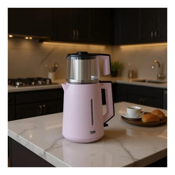 Beko Cm 2940 P Pembe 1750 W Cam Demlikli Çay Makinesi - Görsel 9