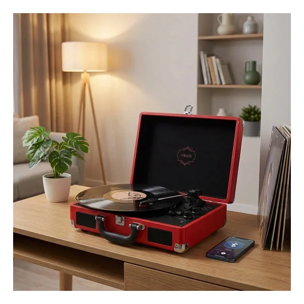 Mikado Mn-P317 Kırmızı Çantalı Retro Pikap - Görsel 4