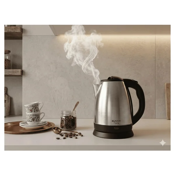 Sunny Flora Sn5ktl38 1500 W 1.7 Lt Çelik Kettle - Görsel 7