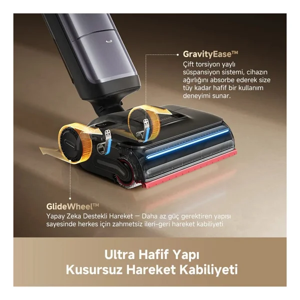 Dreame H16 Pro Steam Islak Ve Kuru Şarjlı Dikey Süpürge - Görsel 7