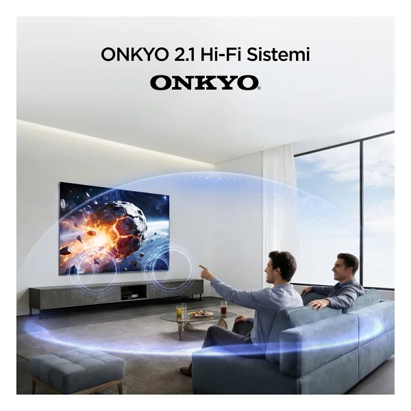 Iffalcon 75u85a 4K Ultra HD 75'' 190 Ekran Uydu Alıcılı Google Smart Mini LED TV - Görsel 10