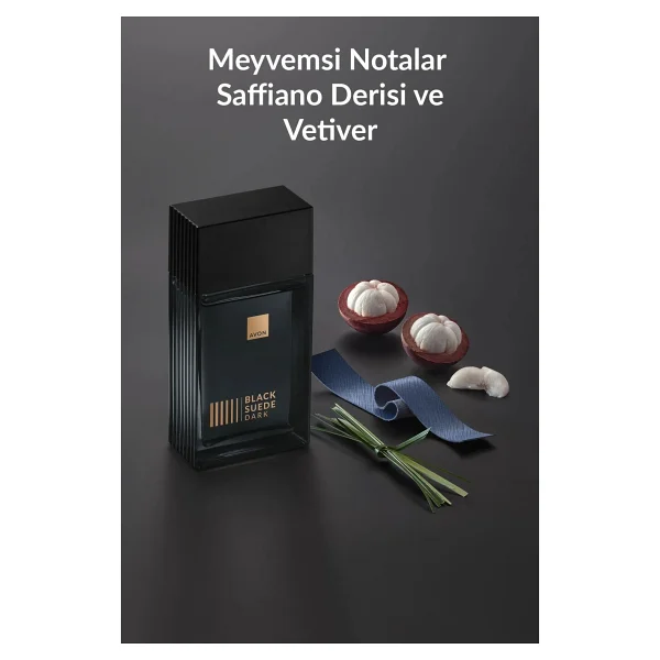 Avon Black Suede Dark Edt 75 Ml Erkek Parfüm - Görsel 2