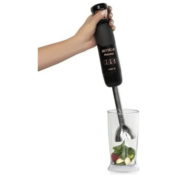 Arnica Panna GH21560 Siyah 1200 W Blender Seti - Görsel 10