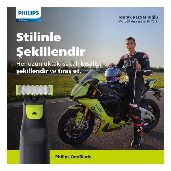 Philips Oneblade Qp2824/10 Yüz Ve Vücut Tıraş Makinesi - Görsel 3