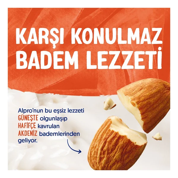 Alpro Şekersiz Süt 1 Lt - Görsel 3