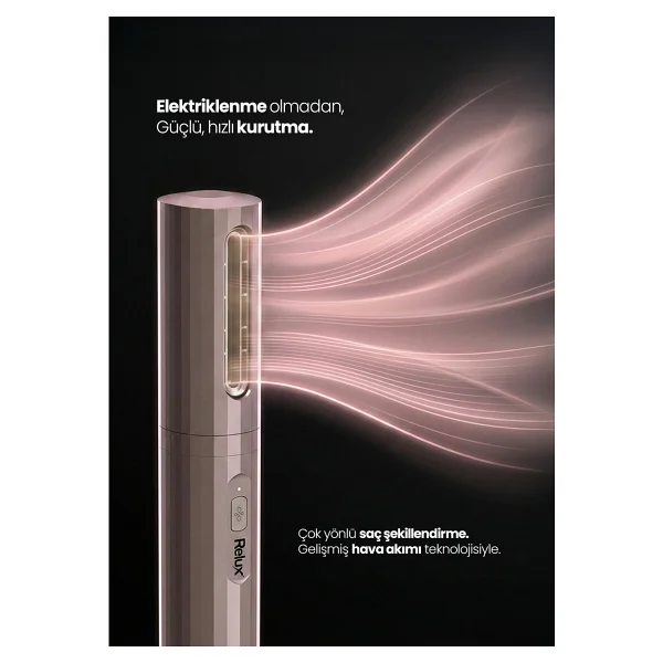 Relux Rms9200 Aeroflex 6in1 Saç Şekillendirme Seti - Görsel 3