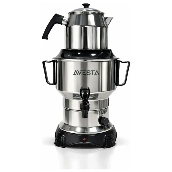 Armağan Semaver Çay Makinesi En Yeni Üretim Yeni Musluk 4.5 Litre Armağan Çay Semaveri 4,5 - Görsel 3