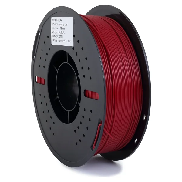 Filamix PLA Plus 1.75 mm 1 kg Bordo Filament - Görsel 3