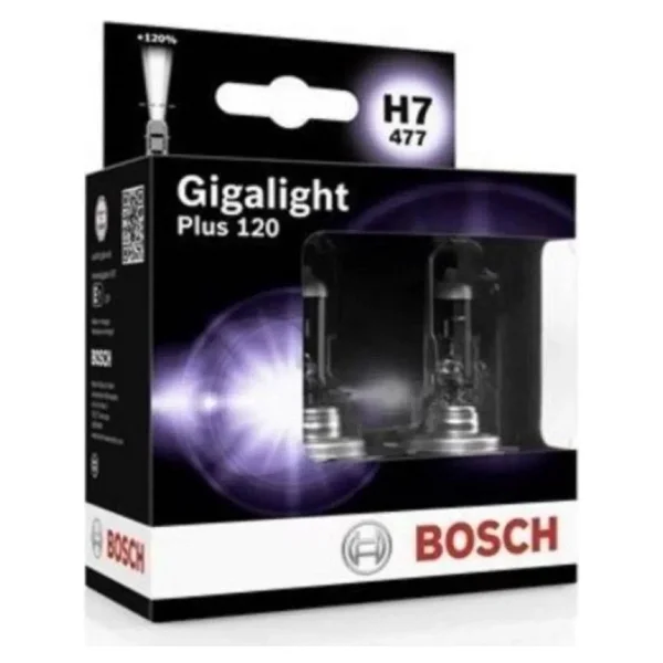 Bosch Gigalight Plus 120 H7 Ampül 2'li Set - Görsel 2