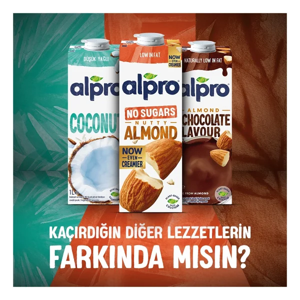 Alpro Şekersiz Hindistan Cevizi Sütü 1 Lt 2'li - Görsel 8
