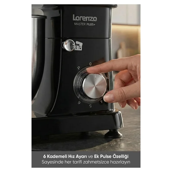 Lorenzo Masterplus 1500 W 6 lt Stand Mikser - Görsel 5