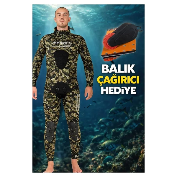 Apnea 3 Mm Legend Rock Camou Dalış Elbisesi (187447329) - Görsel 4