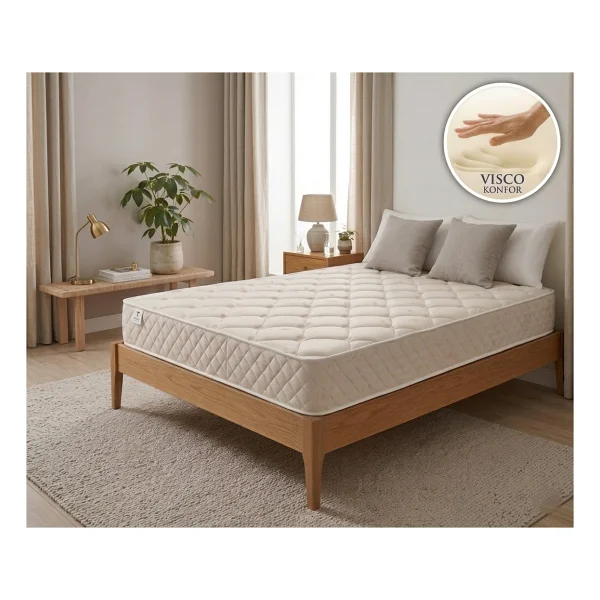 Puffy Visco Super Comfort Roll Pack 160x200 Cm Çift Kişilik Yatak - Görsel 9