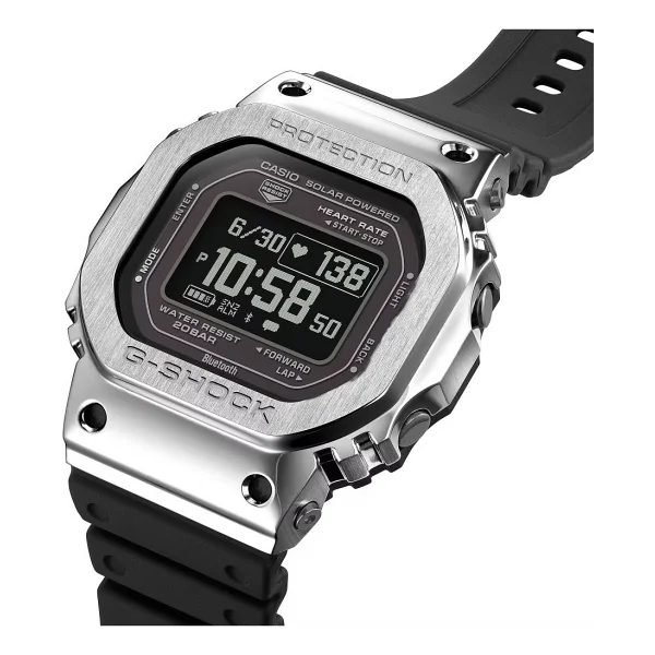 Casio G-Shock G-Squad Dw-H5600-1dr Siyah Akıllı Saat - Görsel 4