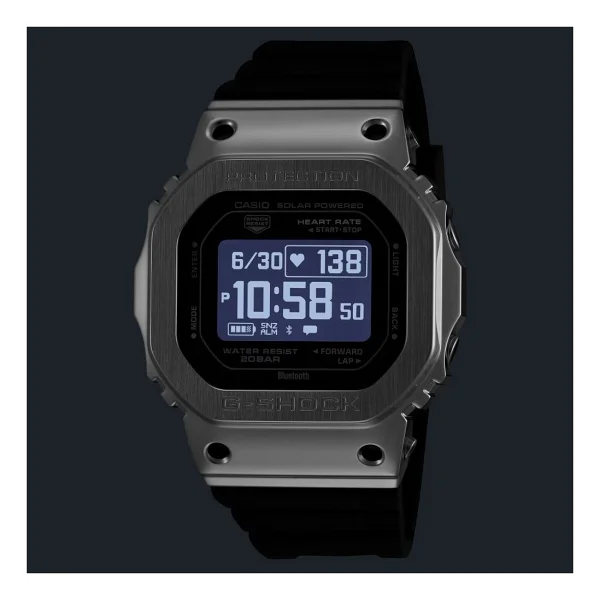 Casio G-Shock G-Squad Dw-H5600-1dr Siyah Akıllı Saat - Görsel 7