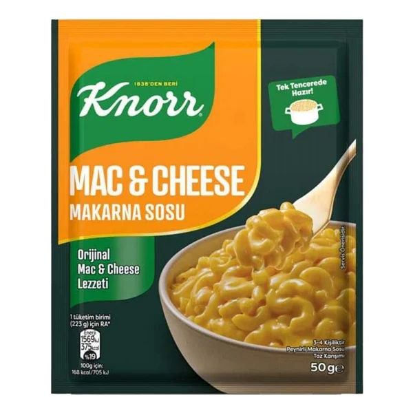 Knorr Knorr Makarna Sosu 50gr Mac&Cheese 0403 - 50 Gr - Görsel 2