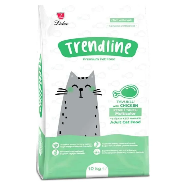 Trendline Multicolor 10 Kg Yetişkin Kedi Maması - Görsel 3