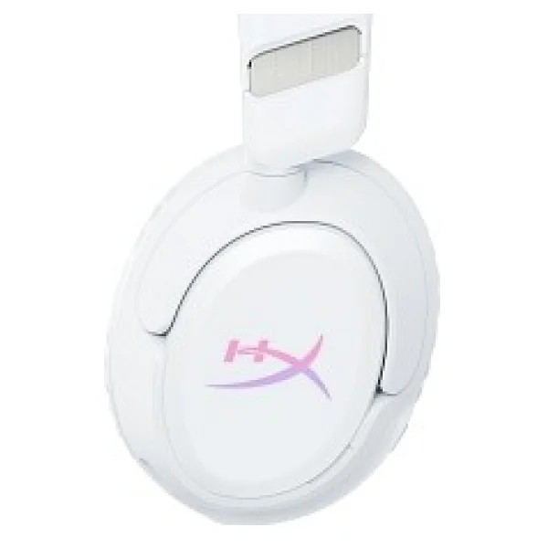 Hyperx Cloud Flight 2 B5vc5aa Beyaz RGB Kablosuz Kulak Üstü Oyuncu Kulaklığı - Görsel 2